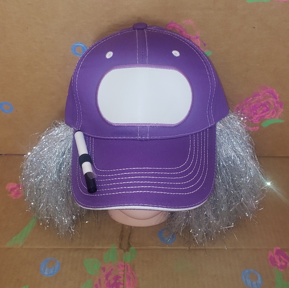 NEW BILLY BOB'S PURPLE DRY ERASER BASEBALL CAP HAT - Picture 3 of 13
